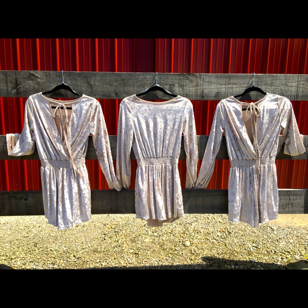 Women’s Metallic Romper